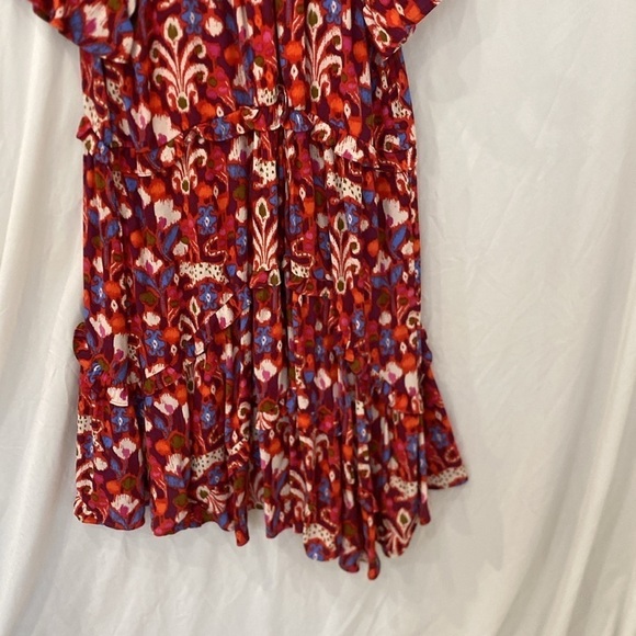 Anthropologie Robin Tiered Mini Dress Xs - Picture 6 of 6